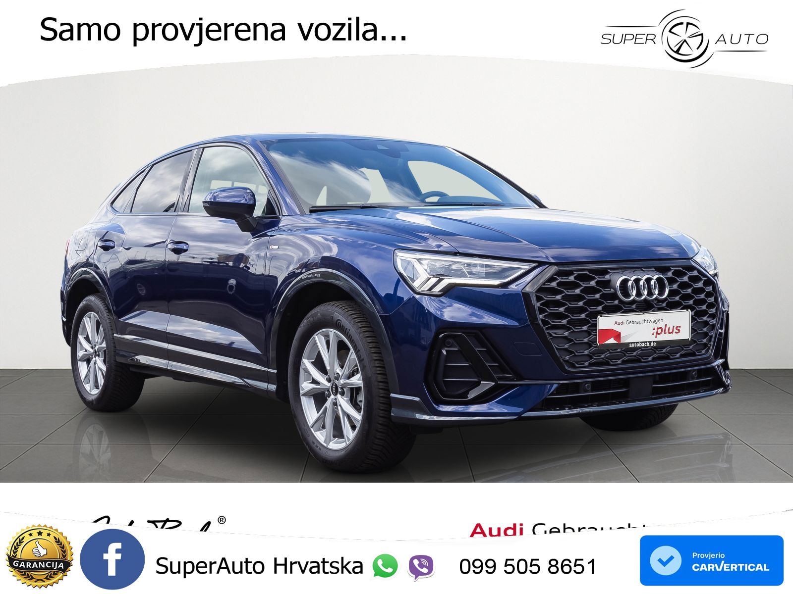 Audi Q3 II Sportback 35 TFSI (150 KS) S tronic S line LED+GR SJED+ACC