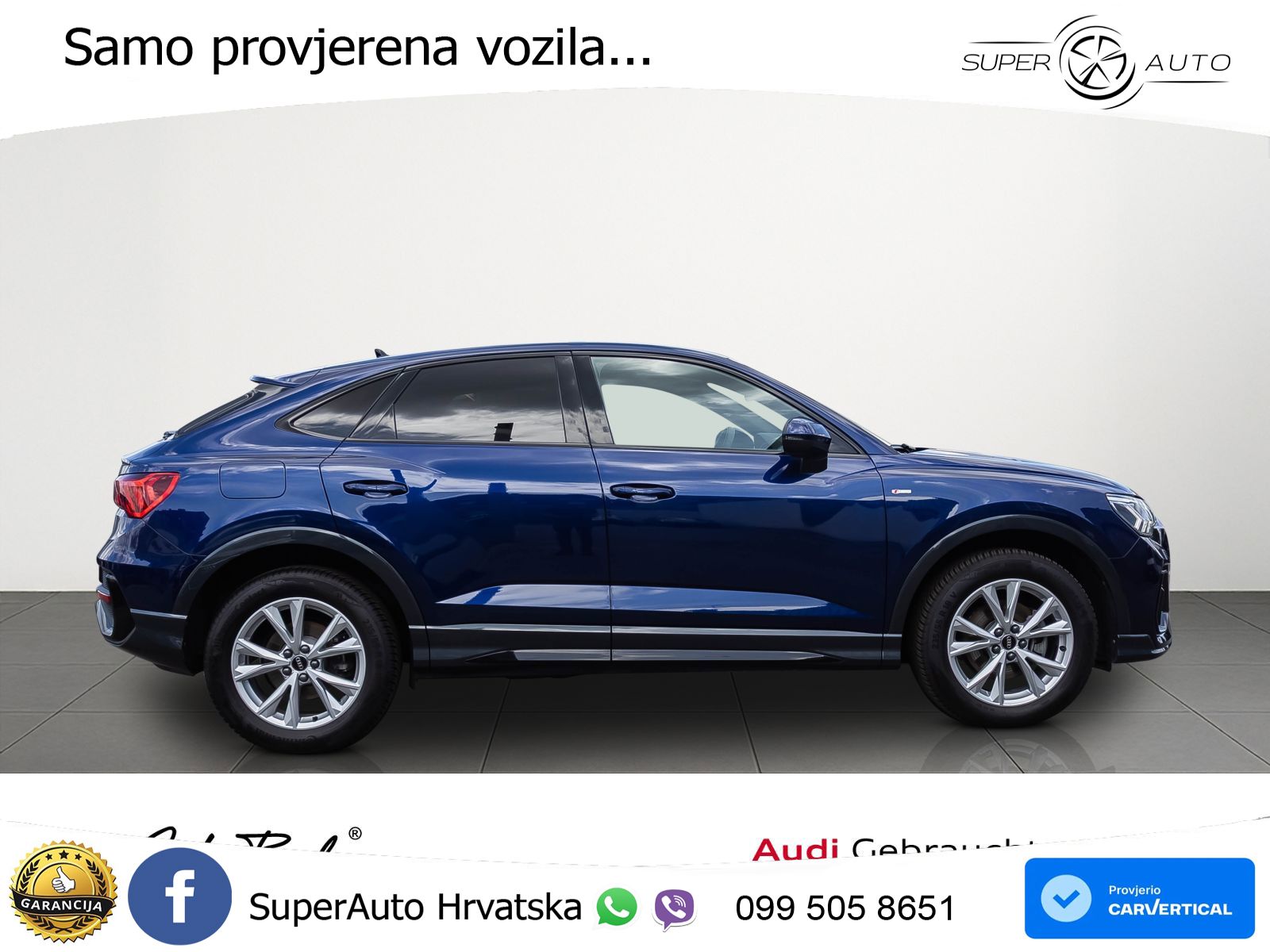 Audi Q3 II Sportback 35 TFSI (150 KS) S tronic S line LED+GR SJED+ACC