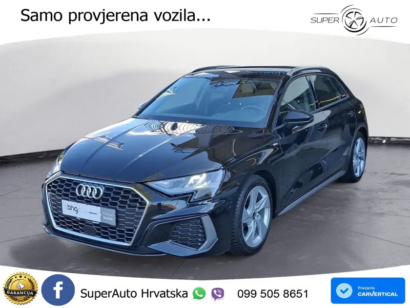 Audi A3 35 TFSI (150 KS) S tronic S line LED+GR SJED+ACC