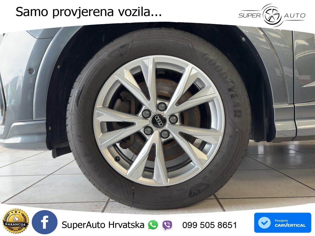 Audi Q3 II Sportback 45 TFSI (245 KS) quattro S tronic S line MATRIX+GR SJED+KAM