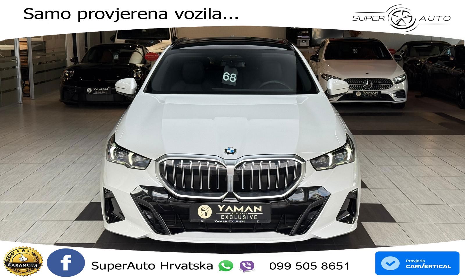 BMW 520d Touring (197 KS) Steptronic M Sport ACC+HEAD+4xGR SJED+360+PANO