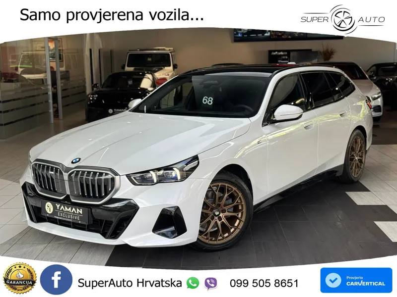 BMW 520d Touring (197 KS) Steptronic M Sport ACC+HEAD+4xGR SJED+360+PANO