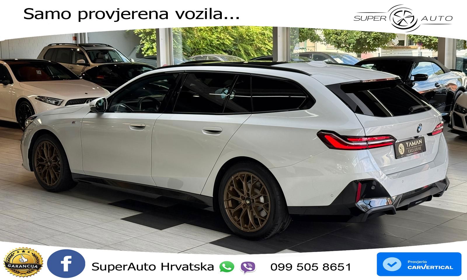 BMW 520d Touring (197 KS) Steptronic M Sport ACC+HEAD+4xGR SJED+360+PANO