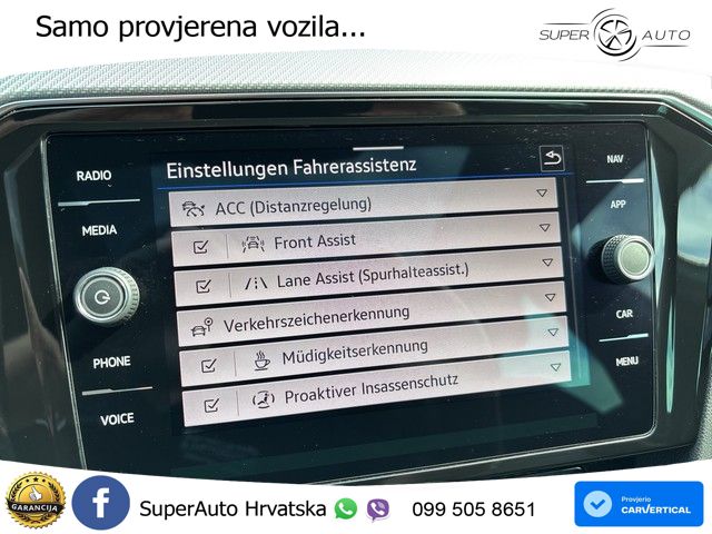Volkswagen Passat Variant 2.0 TSI (190 KS) DSG R-Line LED+GR SJED+ACC
