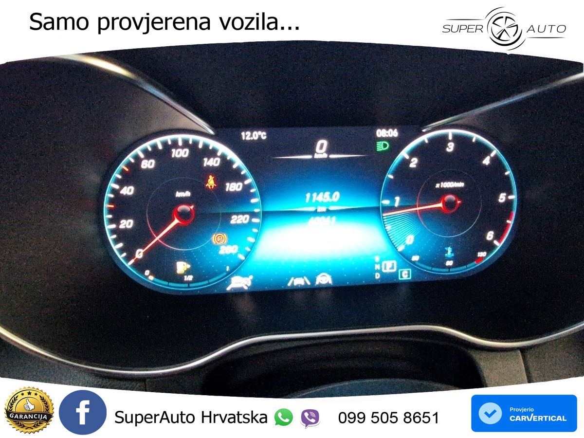Mercedes GLC 300d (245 KS) 4MATIC G-TRONIC LED+GR SJED+ACC