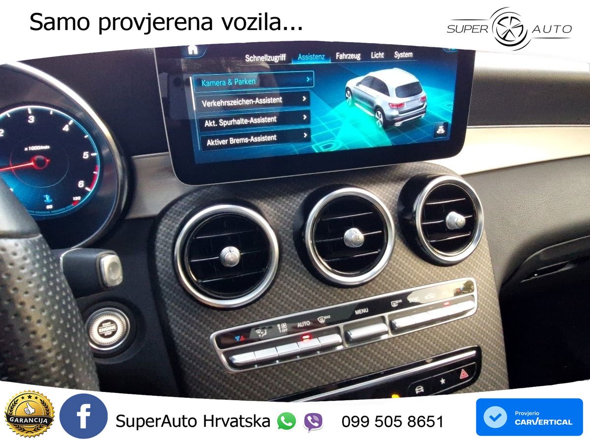 Mercedes GLC 300d (245 KS) 4MATIC G-TRONIC LED+GR SJED+ACC