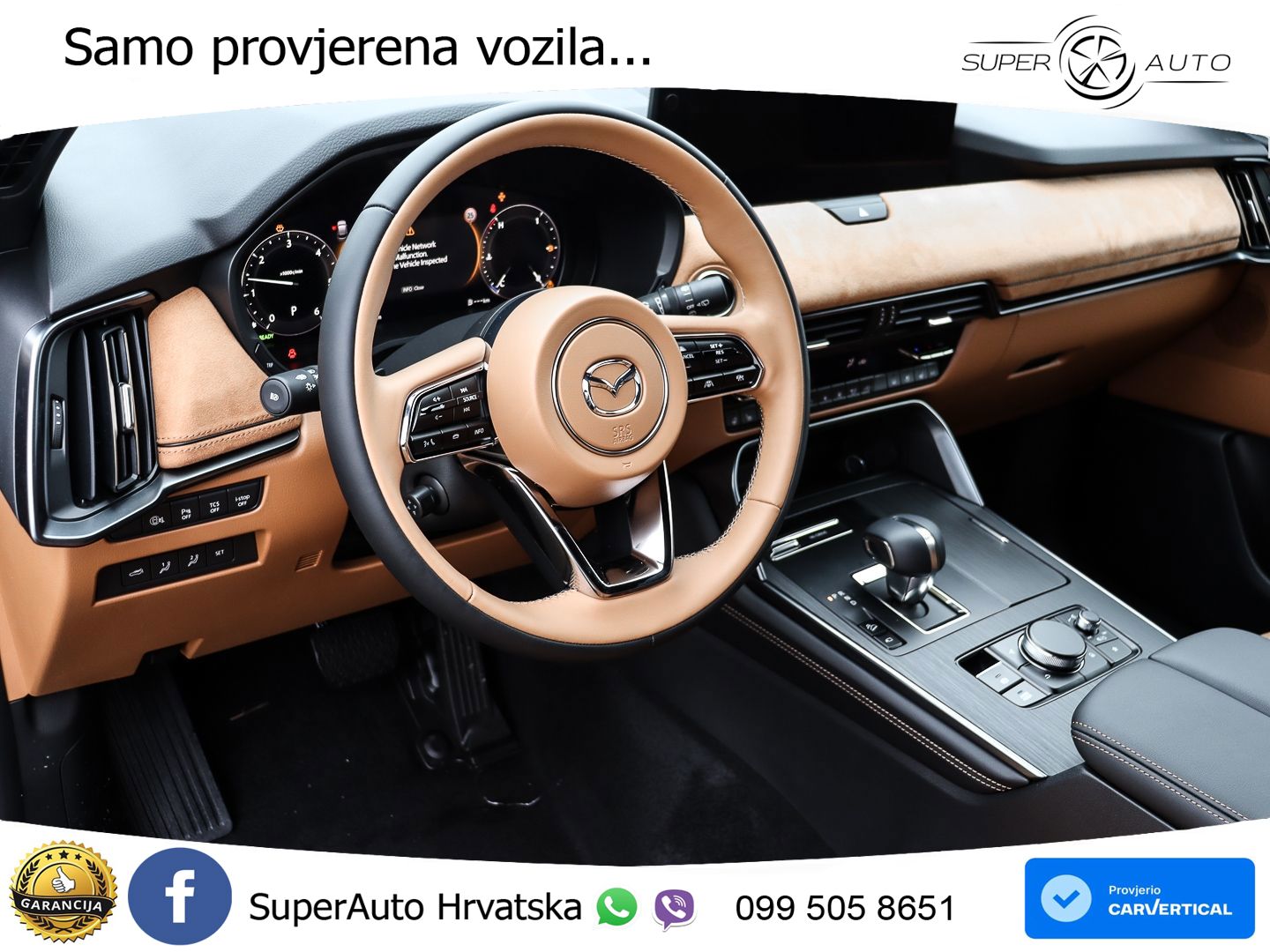 Mazda CX-60 3.3 e-Skyactiv D (254 KS) AWD Automatic LED+GR SJED+ACC