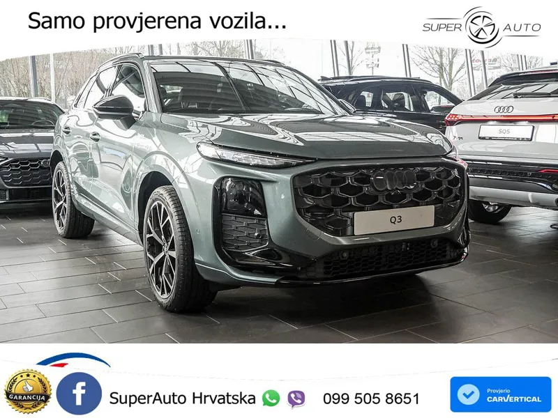 Audi Q3 1.5 TFSIe (272 KS) S tronic LED+GR SJED+ACC