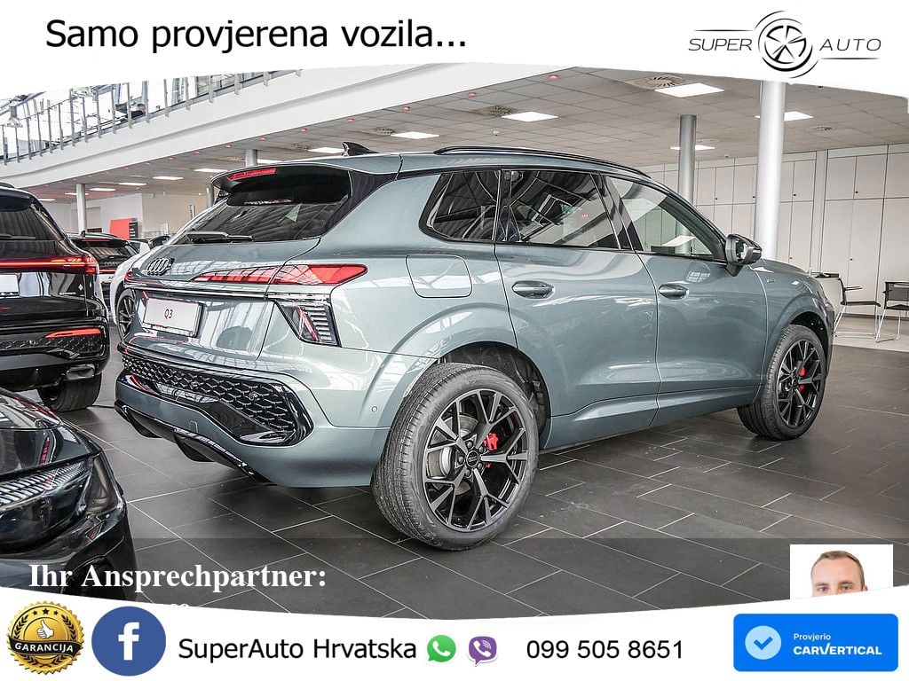 Audi Q3 1.5 TFSIe (272 KS) S tronic LED+GR SJED+ACC