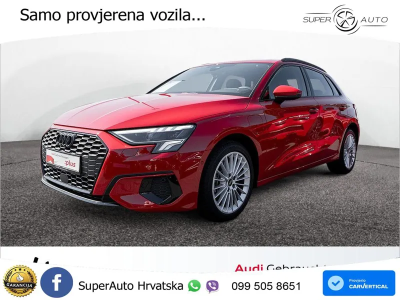 Audi A3 40 TFSIe (204 KS) S tronic LED+GR SJED+ACC