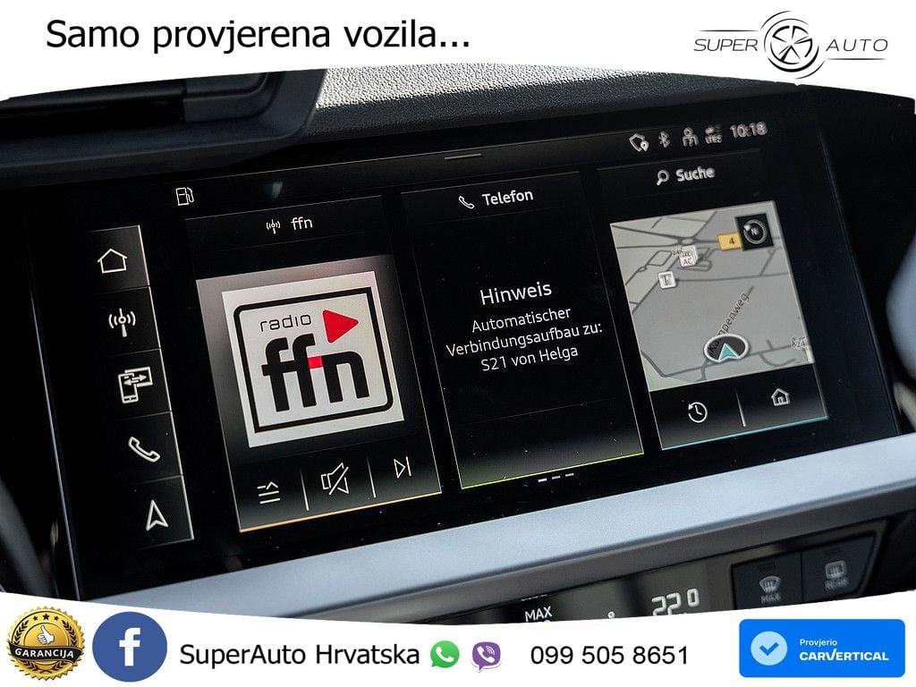 Audi A3 40 TFSIe (204 KS) S tronic LED+GR SJED+ACC