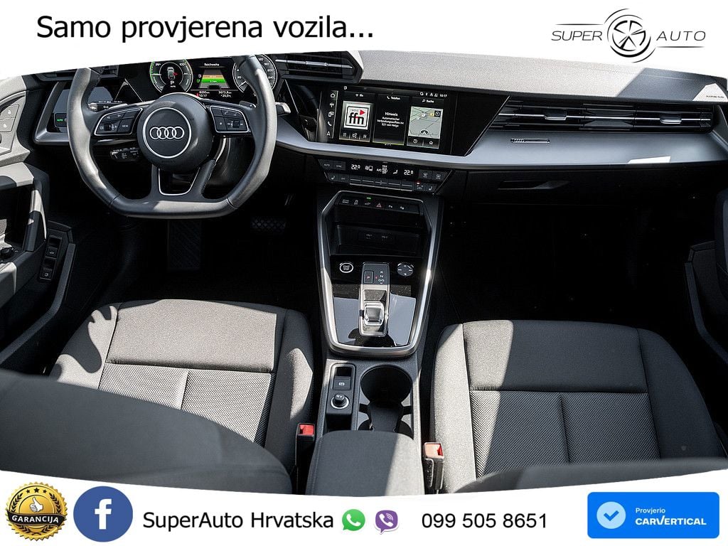 Audi A3 40 TFSIe (204 KS) S tronic LED+GR SJED+ACC