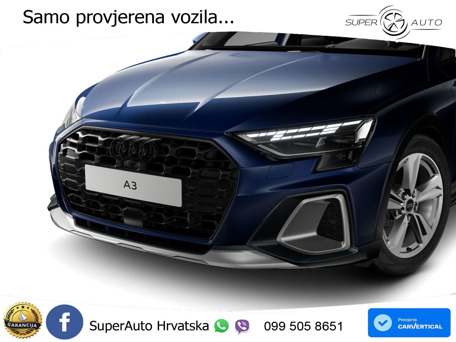 Audi A3 allstreet 35 TFSI (150 KS) LED+GR SJED+ACC
