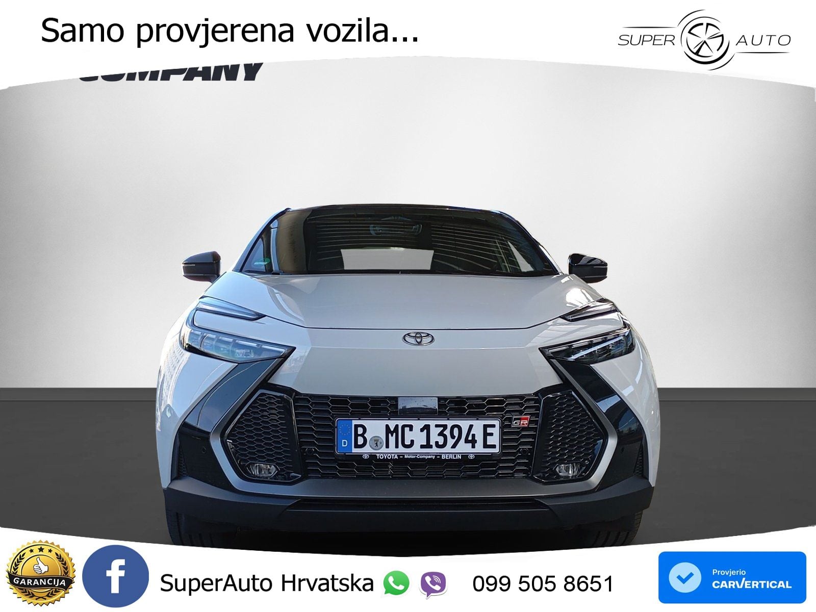Toyota C-HR 2.0 (223 KS) PHEV e-CVT GR Sport LED+GR SJED+ACC