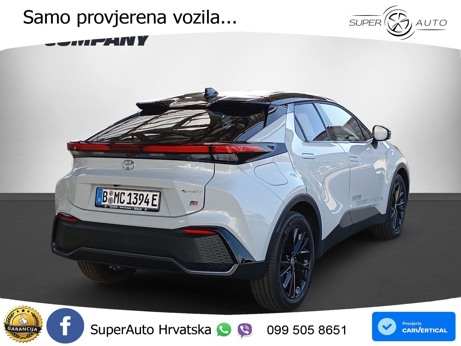 Toyota C-HR 2.0 (223 KS) PHEV e-CVT GR Sport LED+GR SJED+ACC