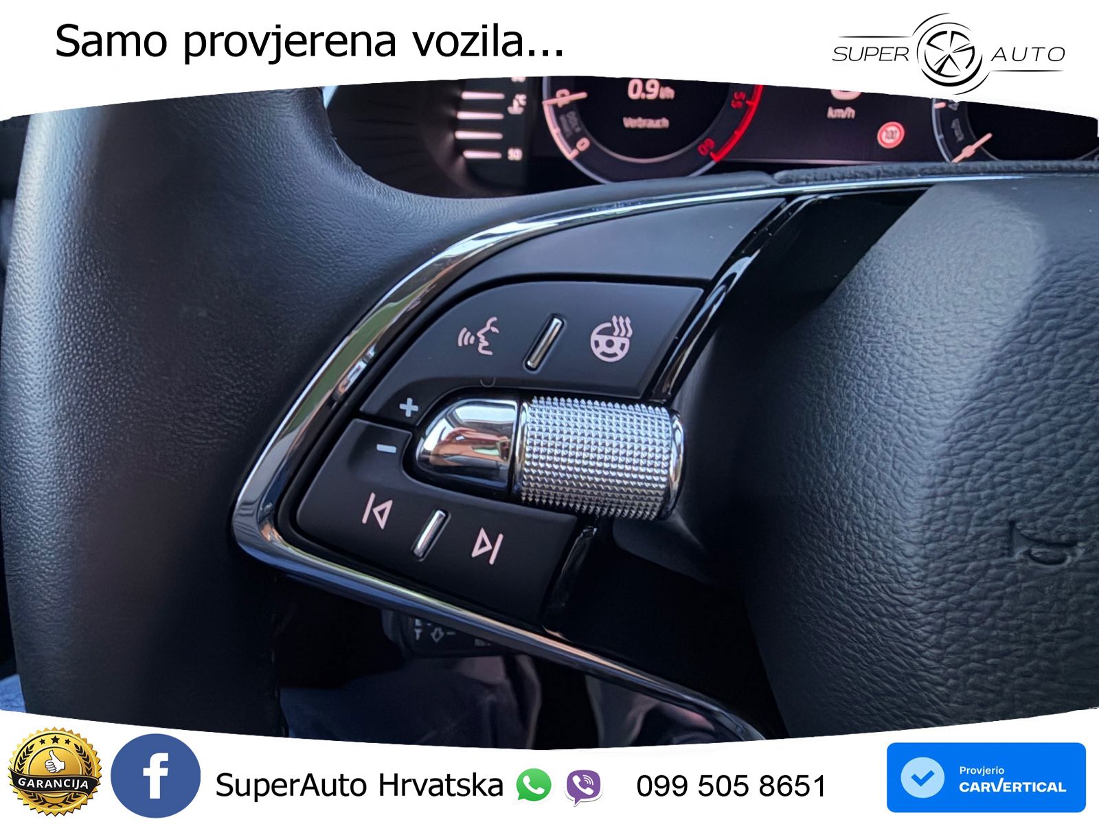 Škoda Octavia Combi 2.0 TDI (150 KS) LED+GR SJED+ACC