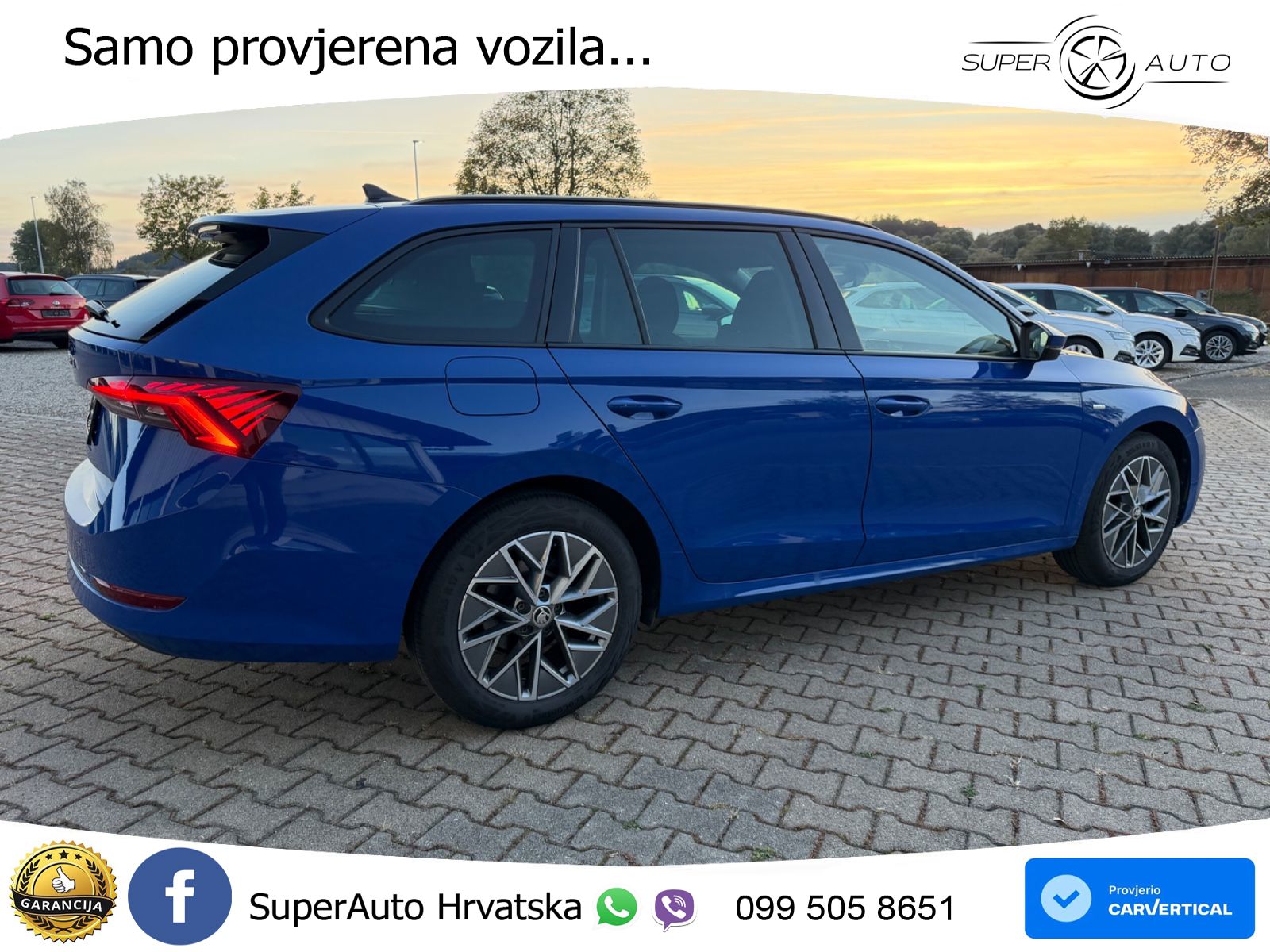 Škoda Octavia Combi 2.0 TDI (150 KS) LED+GR SJED+ACC