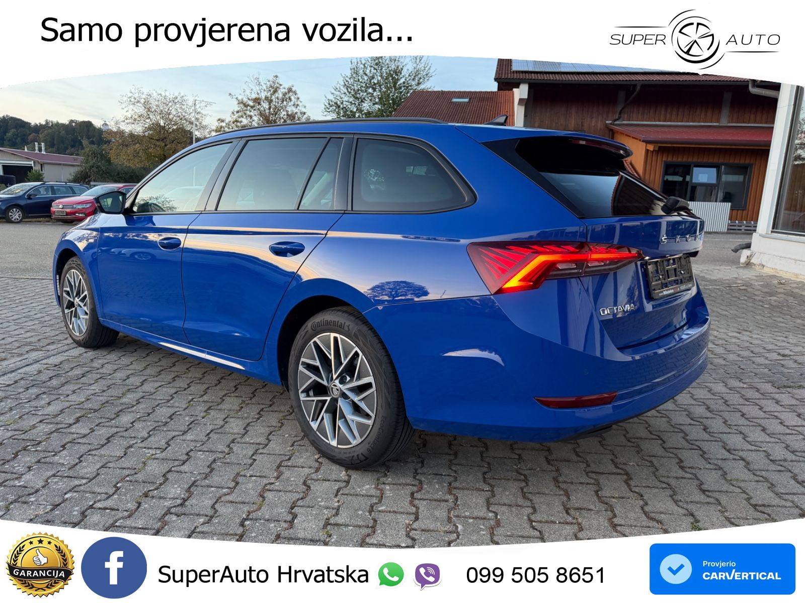 Škoda Octavia Combi 2.0 TDI (150 KS) LED+GR SJED+ACC