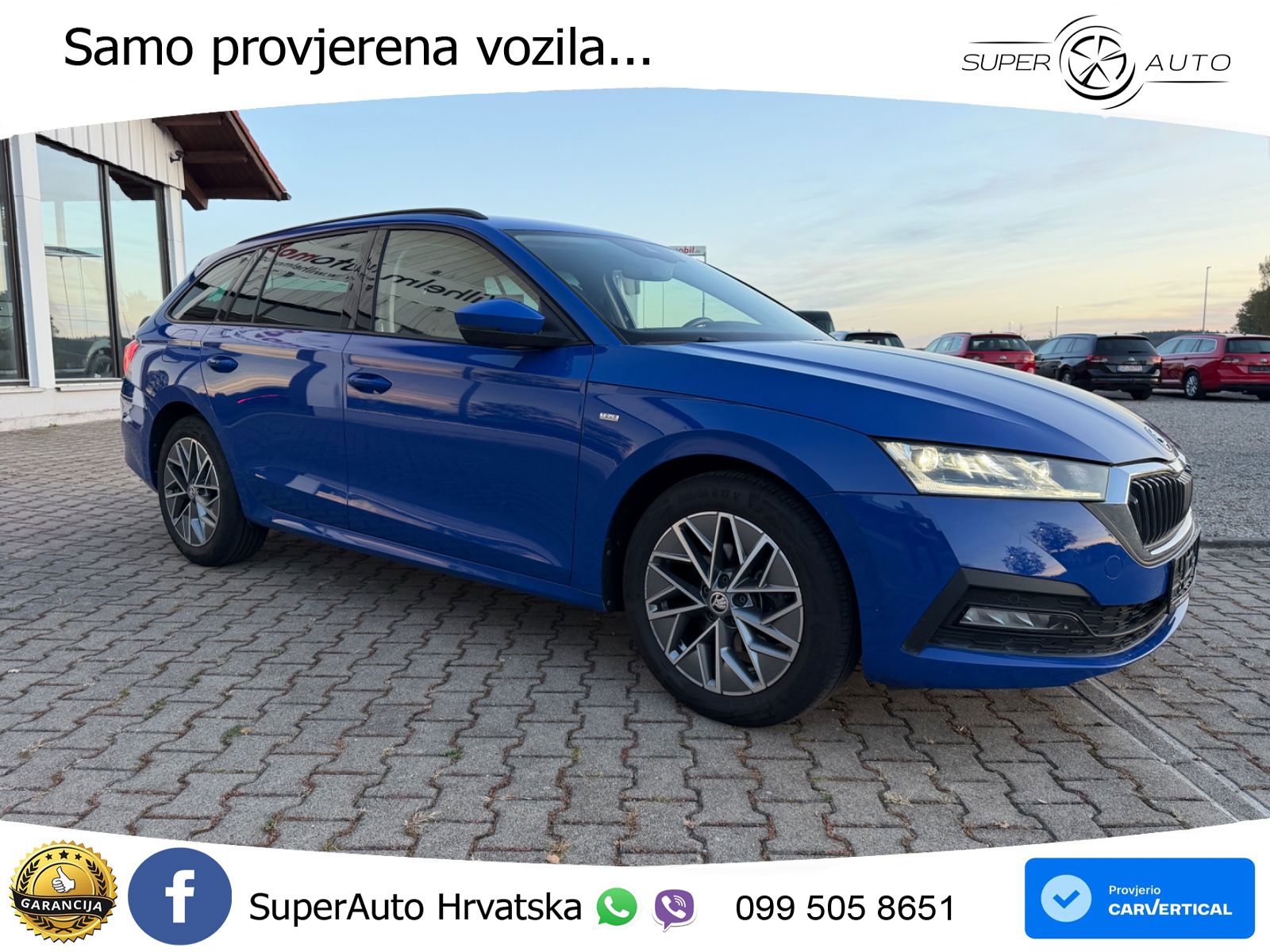 Škoda Octavia Combi 2.0 TDI (150 KS) LED+GR SJED+ACC
