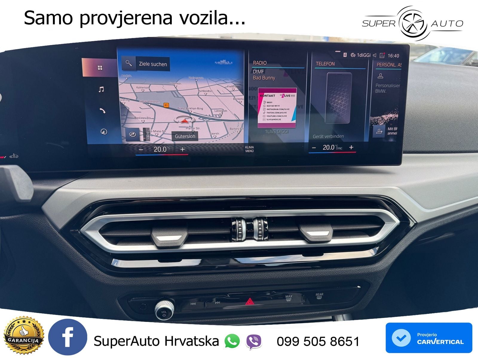 BMW 320d (190 KS) xDrive Steptronic LED+GR SJED+ACC