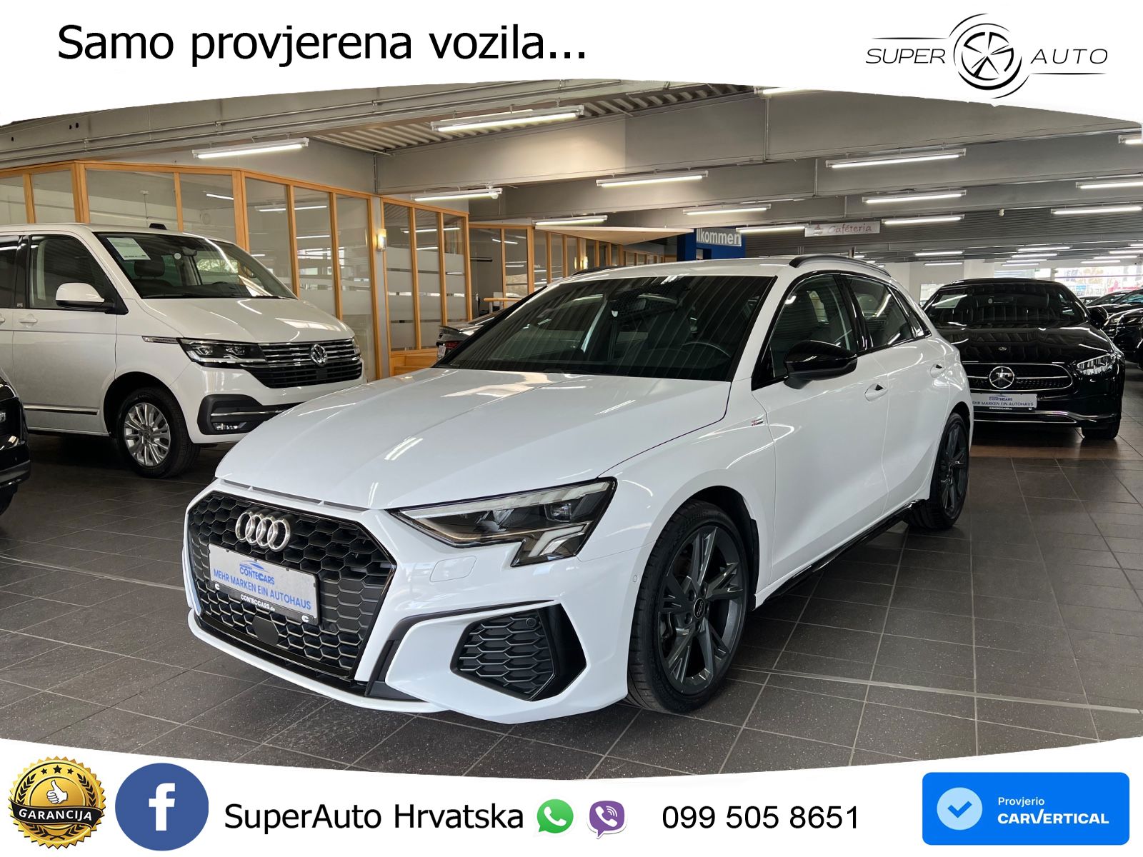 Audi A3 35 TFSI (150 KS) 2x S line LED+GR SJED+ACC