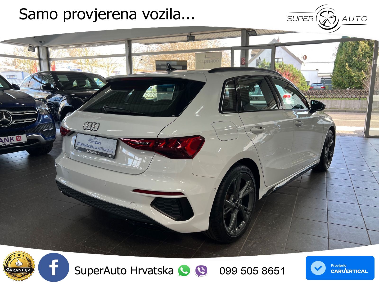 Audi A3 35 TFSI (150 KS) 2x S line LED+GR SJED+ACC
