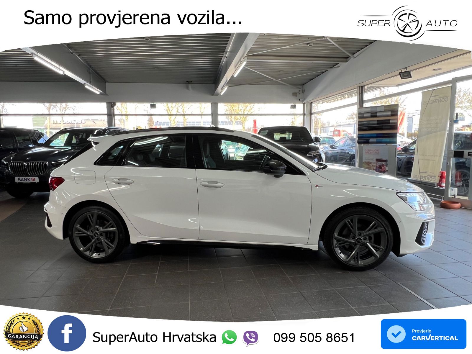 Audi A3 35 TFSI (150 KS) 2x S line LED+GR SJED+ACC