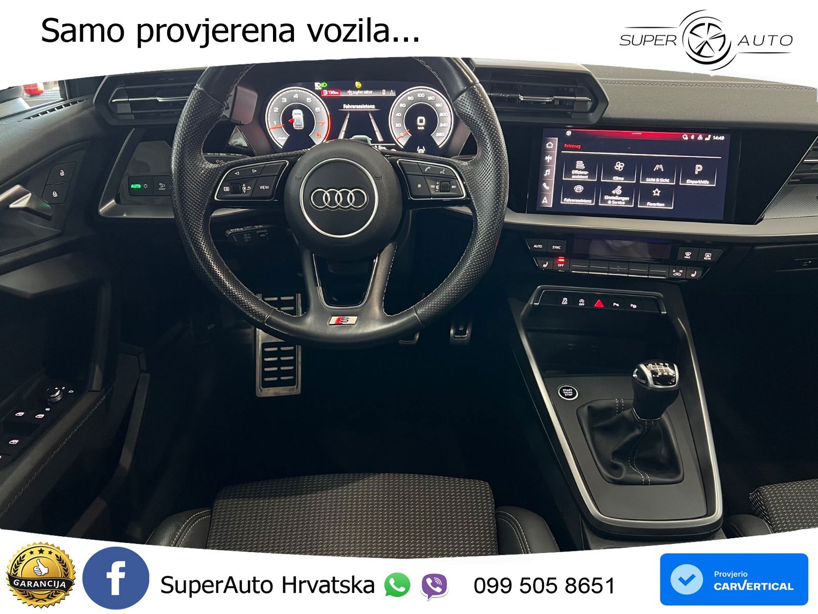 Audi A3 35 TFSI (150 KS) 2x S line LED+GR SJED+ACC