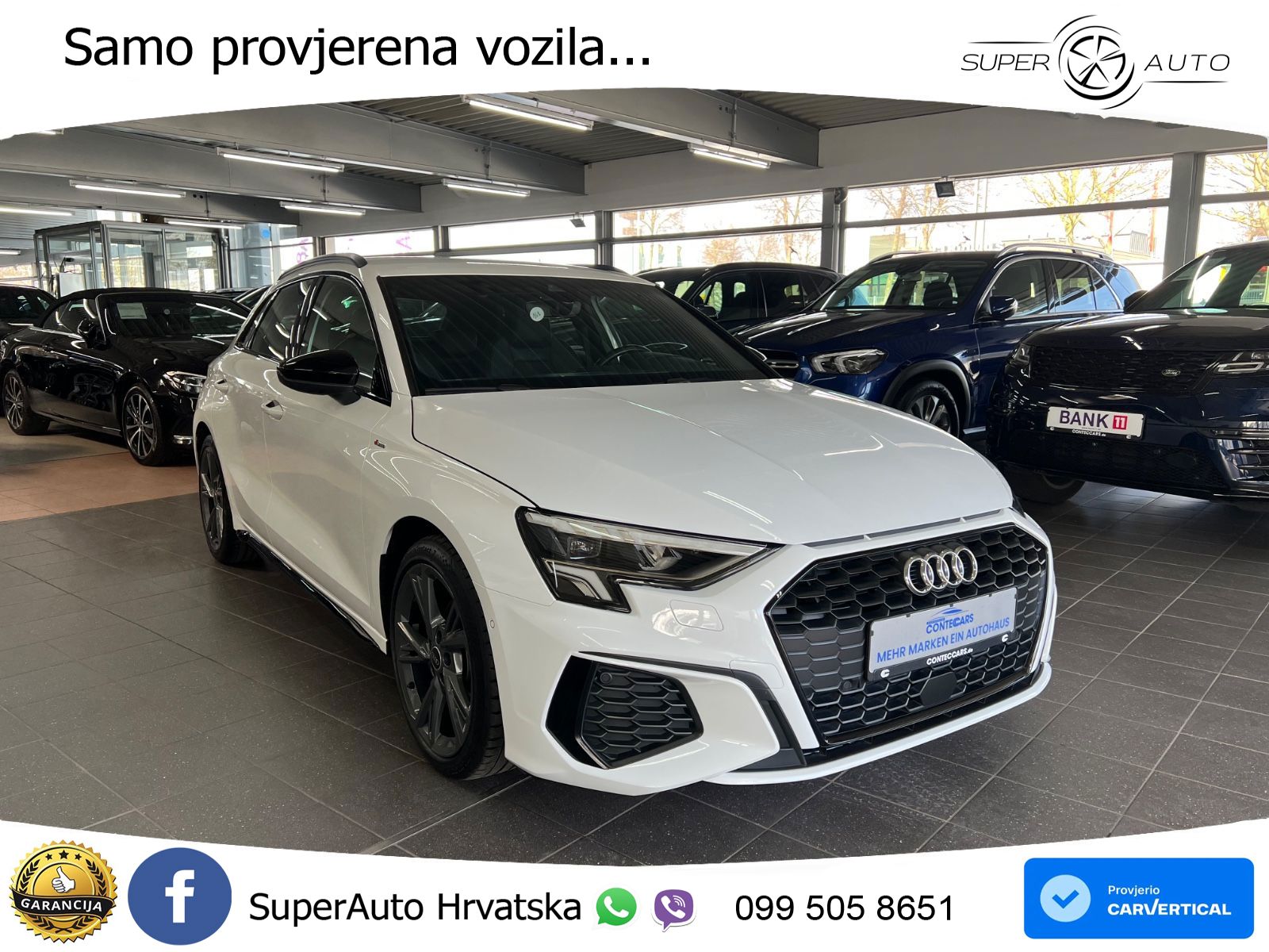 Audi A3 35 TFSI (150 KS) 2x S line LED+GR SJED+ACC