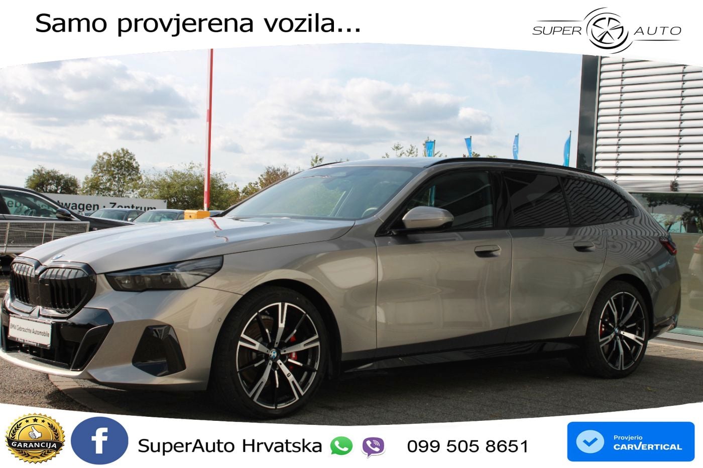 BMW 520d Touring (197 KS) xDrive Steptronic M Sport LED+GR SJED+ACC
