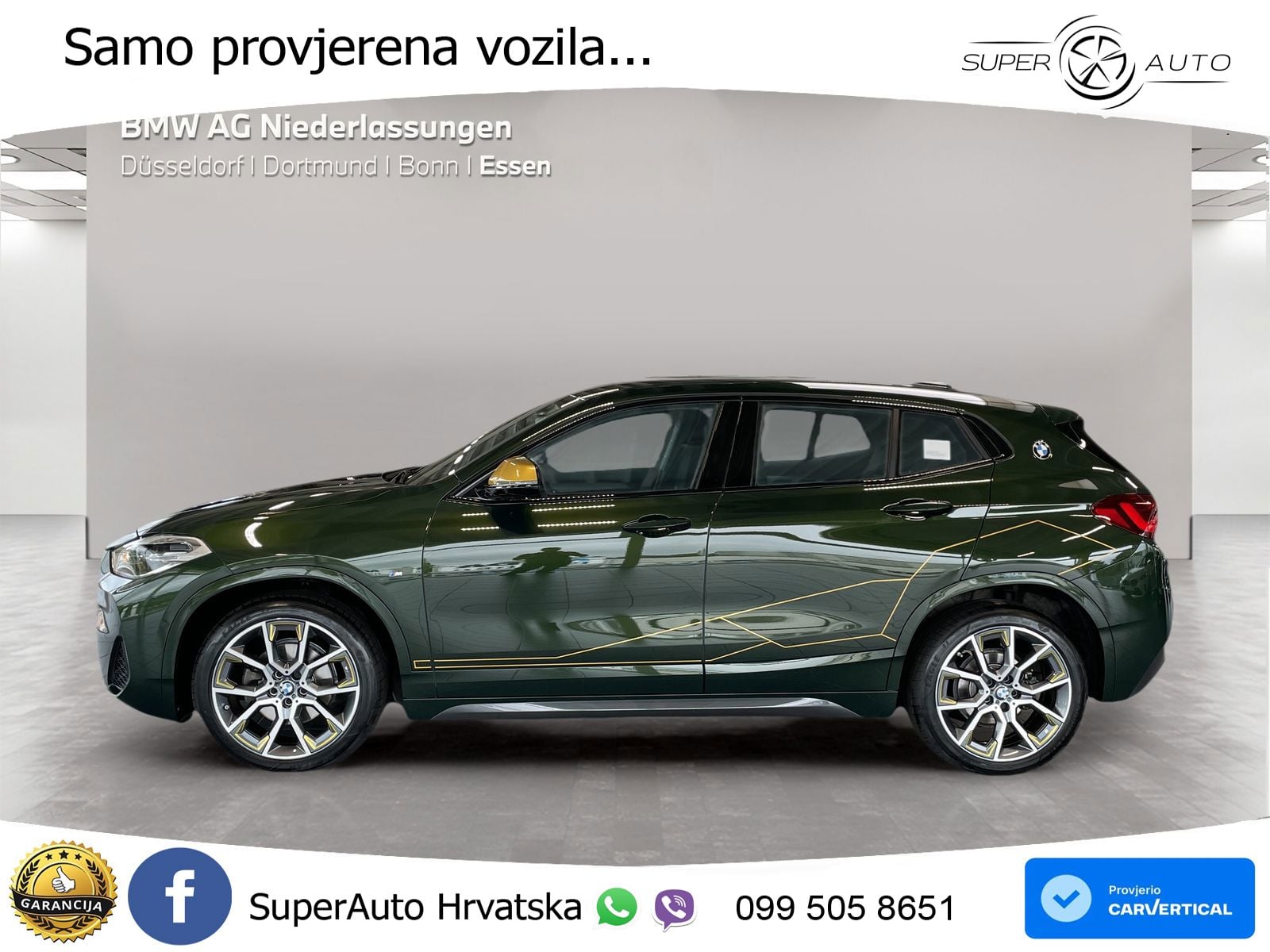 BMW X2 sDrive18i Manual LED+GR SJED+ACC