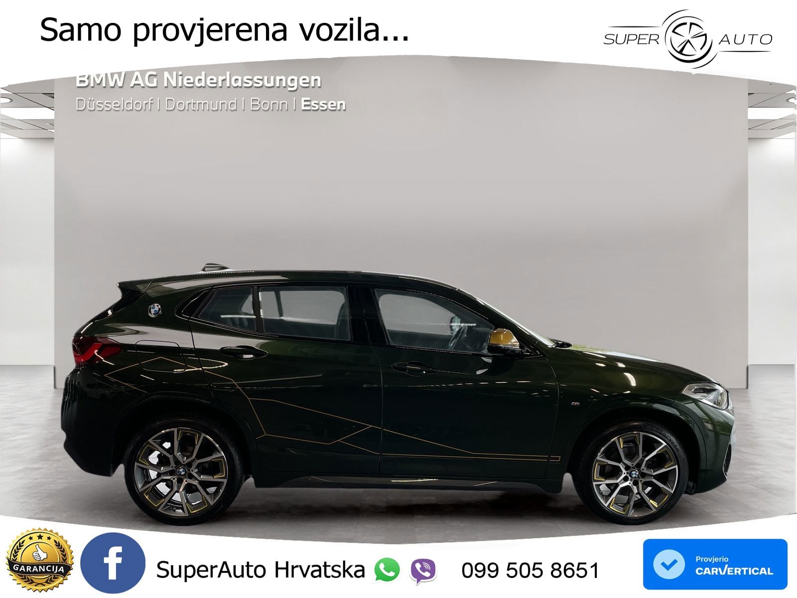 BMW X2 sDrive18i Manual LED+GR SJED+ACC