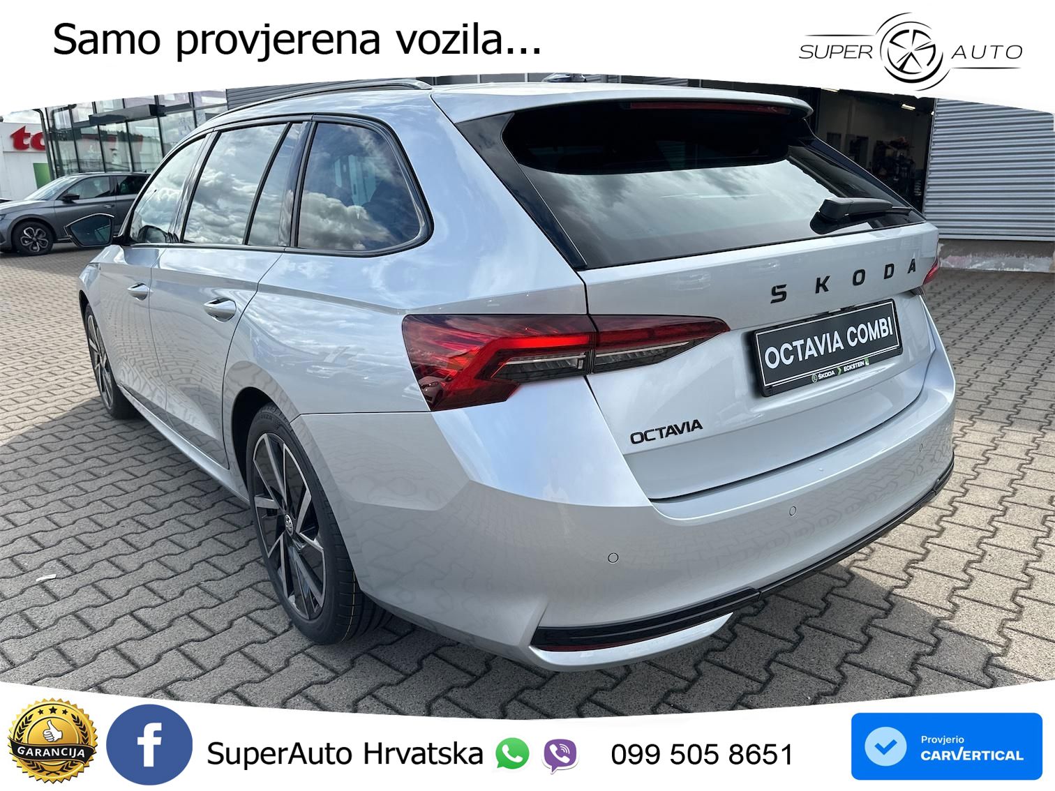 Škoda Octavia Combi 1.5 TSI (150 KS) DSG SportLine