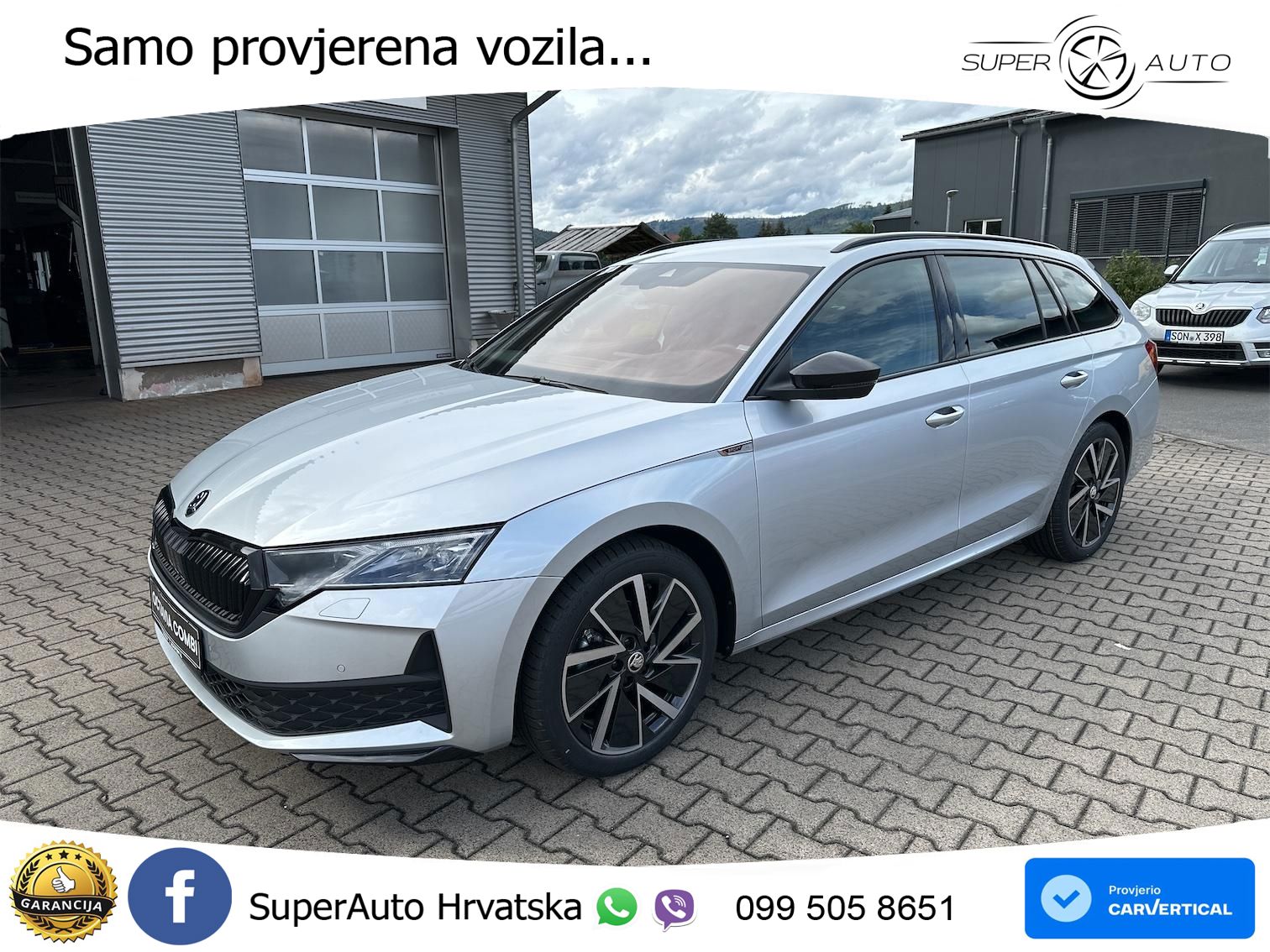 Škoda Octavia Combi 1.5 TSI (150 KS) DSG SportLine