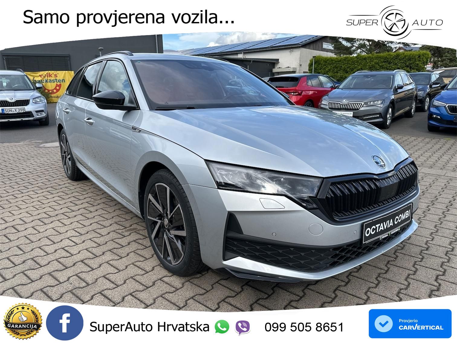 Škoda Octavia Combi 1.5 TSI (150 KS) DSG SportLine
