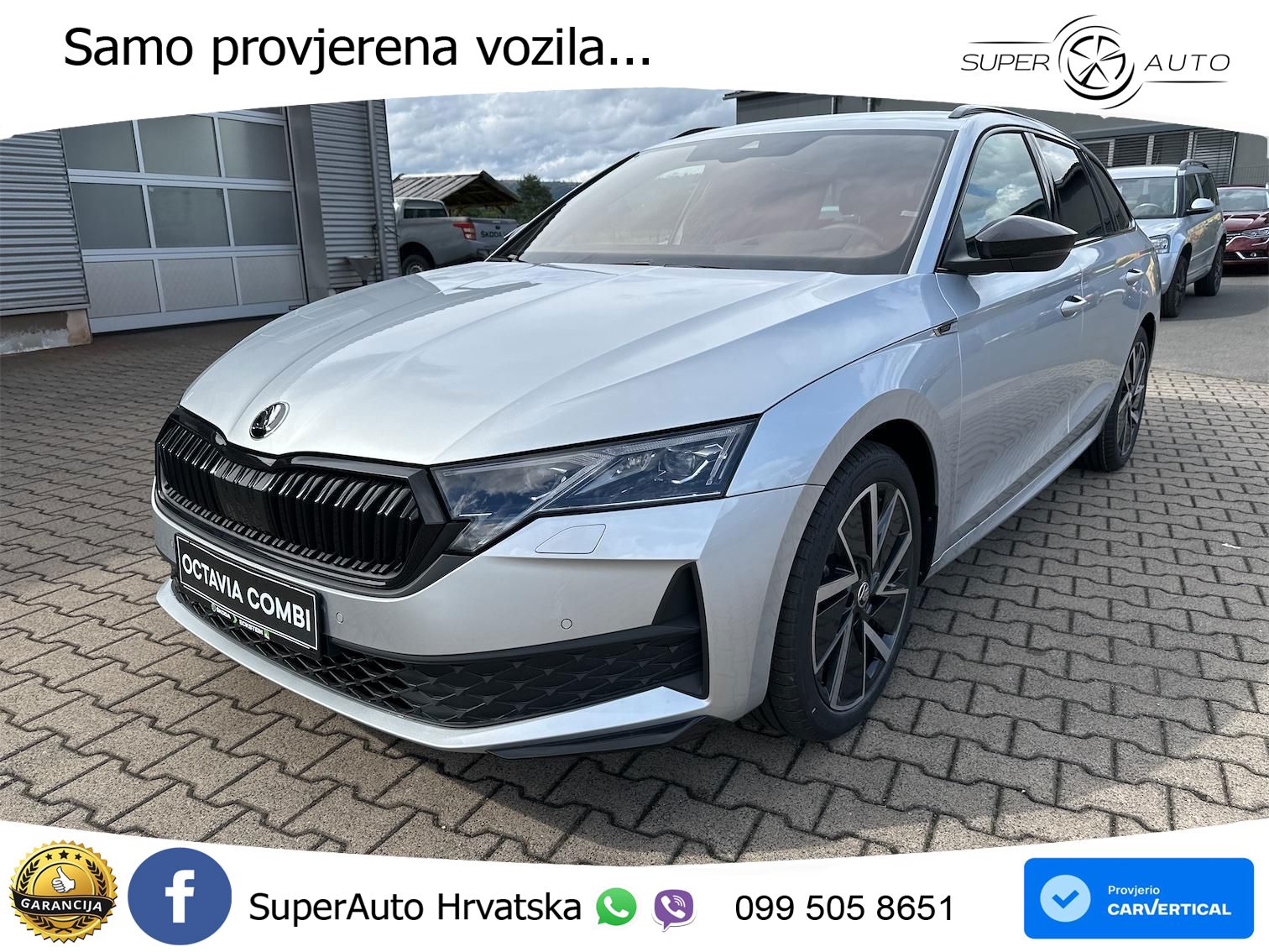 Škoda Octavia Combi 1.5 TSI (150 KS) DSG SportLine