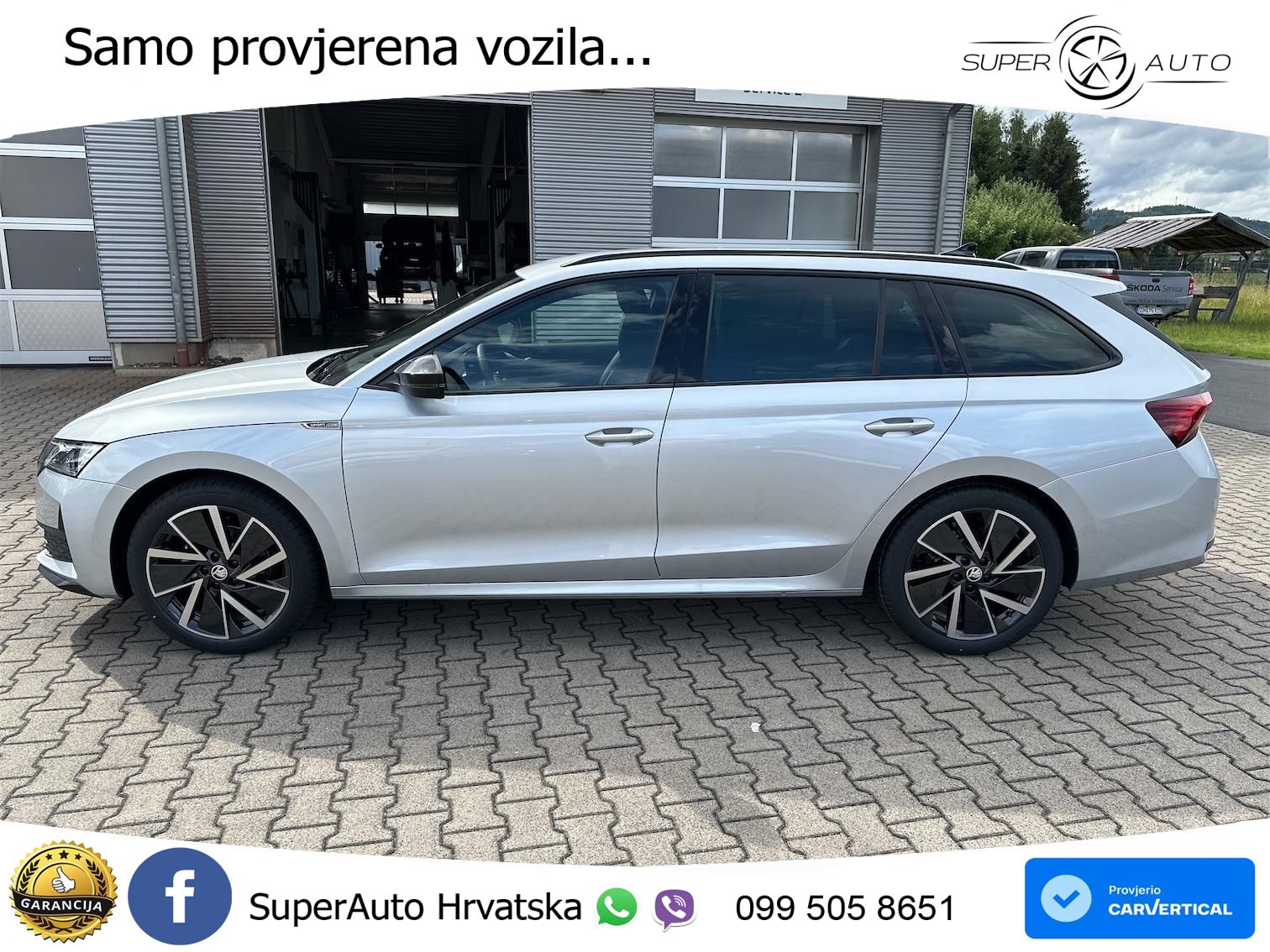 Škoda Octavia Combi 1.5 TSI (150 KS) DSG SportLine