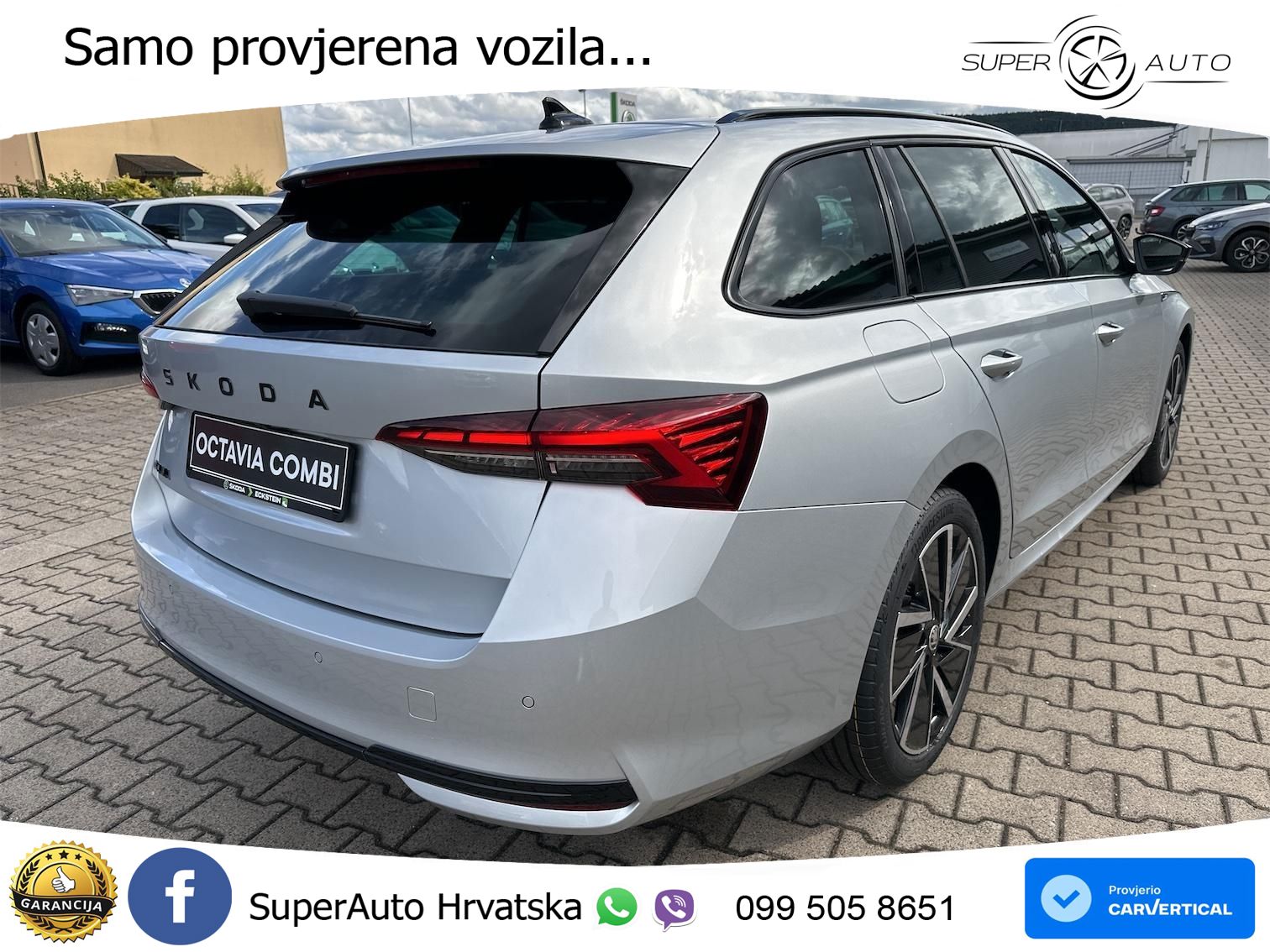 Škoda Octavia Combi 1.5 TSI (150 KS) DSG SportLine