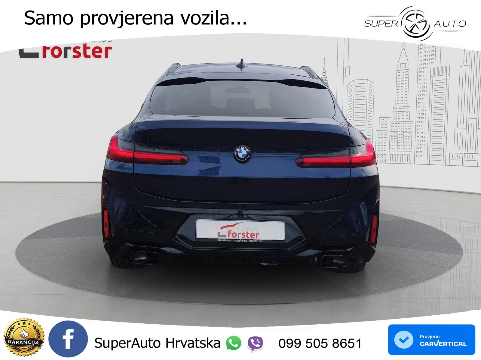 BMW X4 30d (286 KS) xDrive Steptronic M Sport LED+GR SJED+ACC