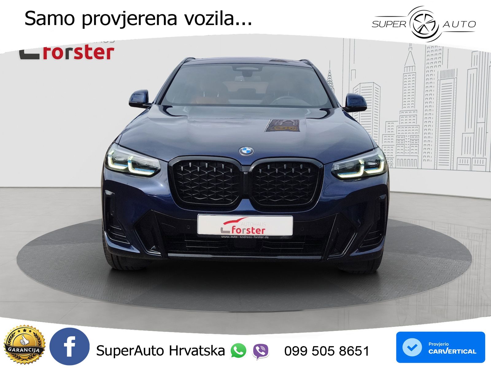BMW X4 30d (286 KS) xDrive Steptronic M Sport LED+GR SJED+ACC