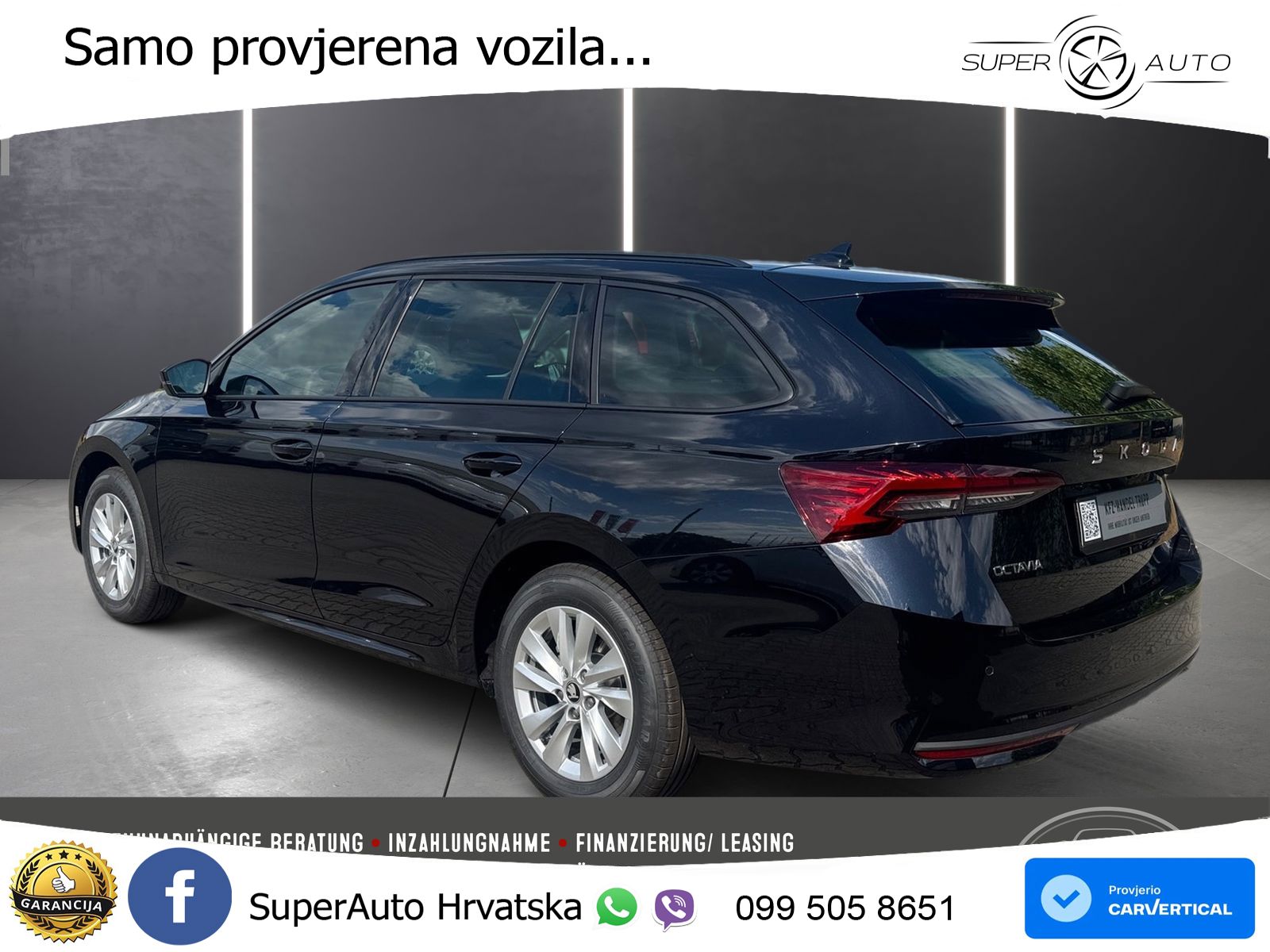 Škoda Octavia Combi 2.0 TDI (150 KS) DSG LED+GR SJED+ACC