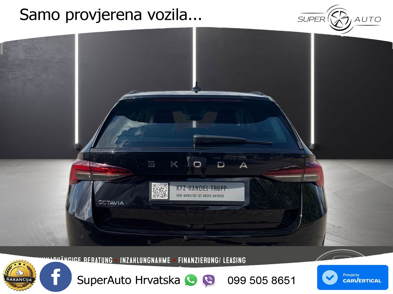 Škoda Octavia Combi 2.0 TDI (150 KS) DSG LED+GR SJED+ACC