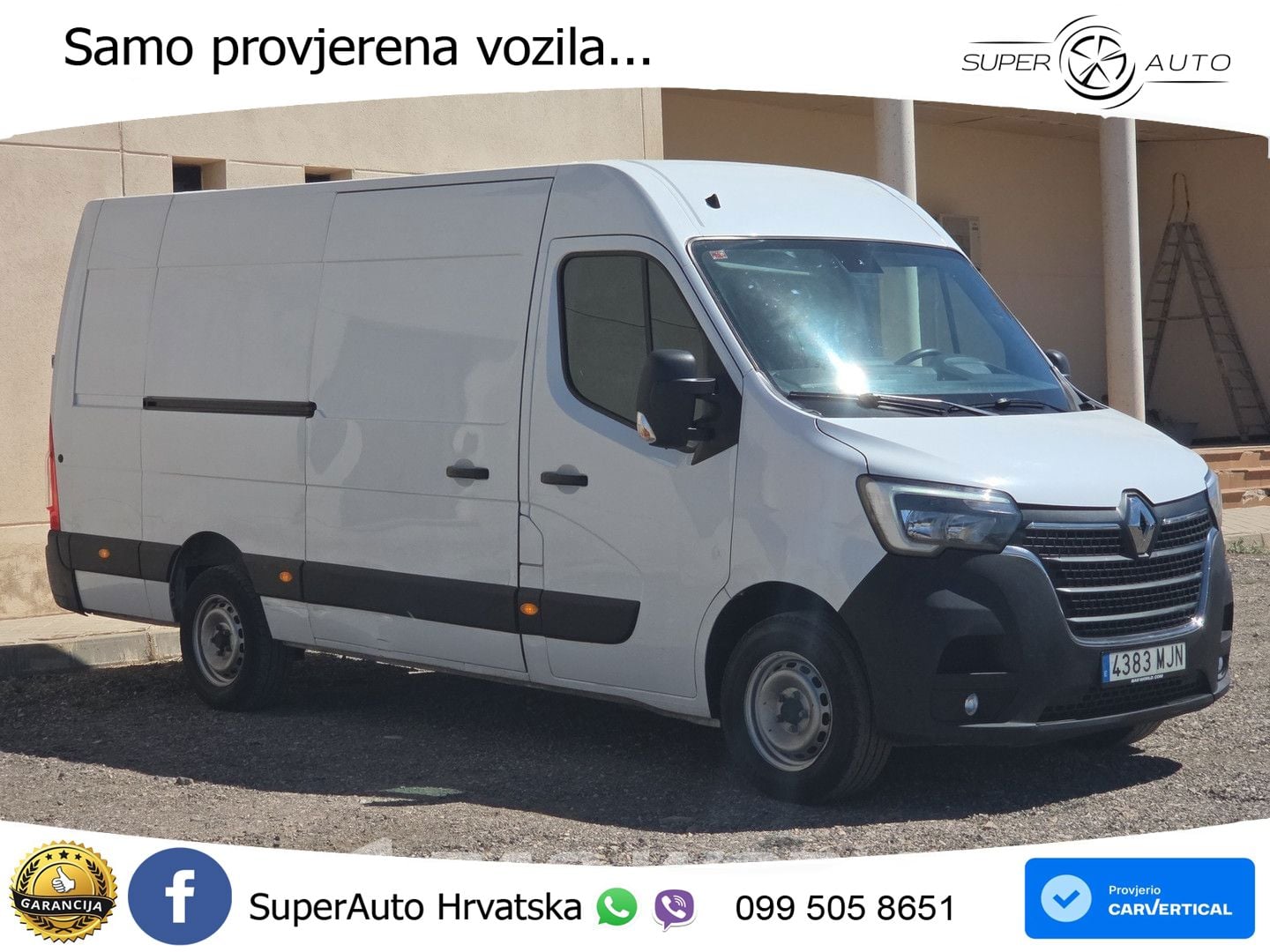Renault Master 145PK Matriculado en España! ITV 07-2027 145 KS