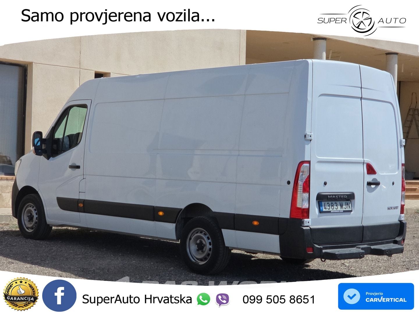 Renault Master 145PK Matriculado en España! ITV 07-2027 145 KS