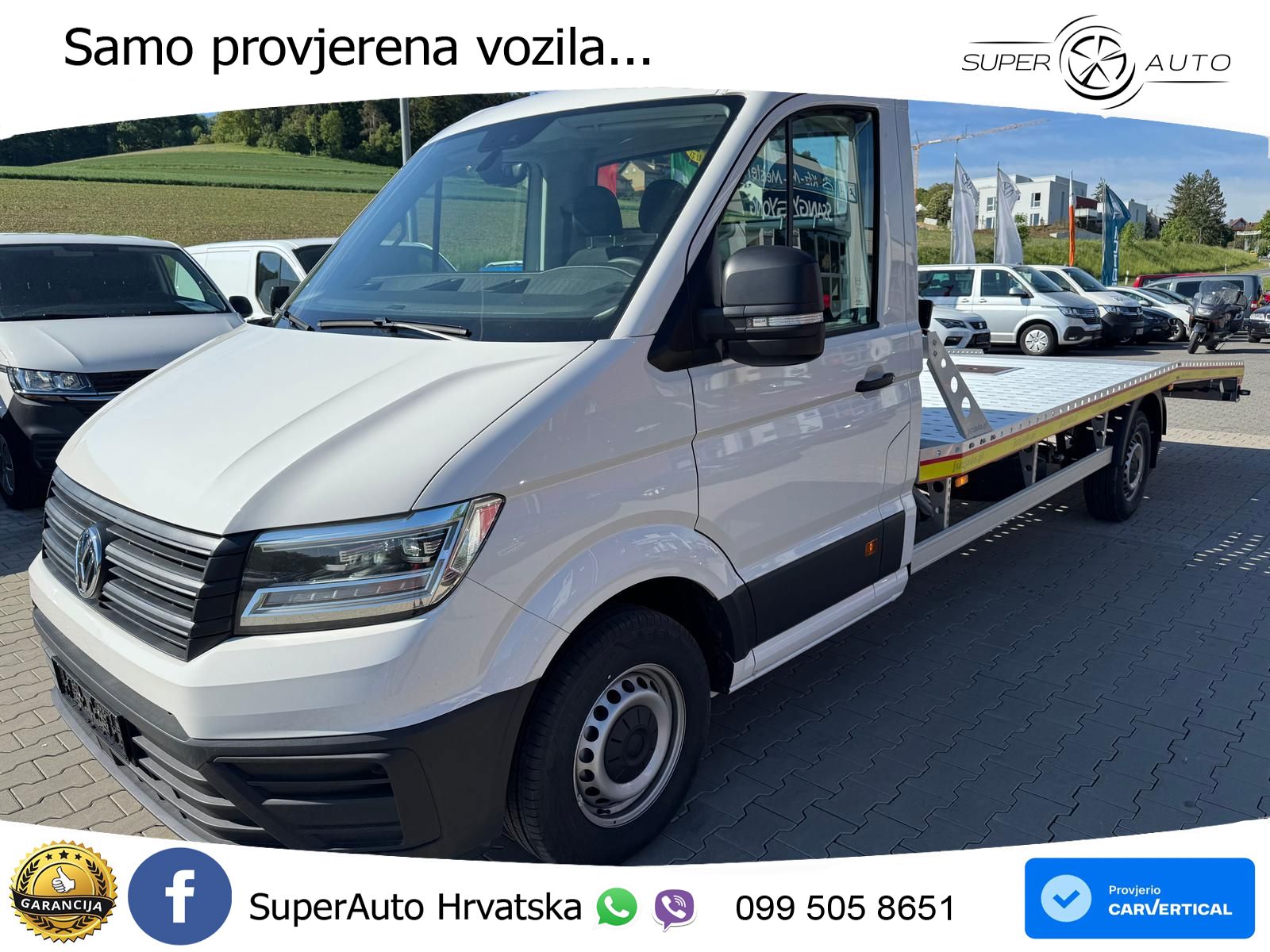 Volkswagen Crafter 35 2.0 TDI *Abschlepper*Autotransporter* 177 KS
