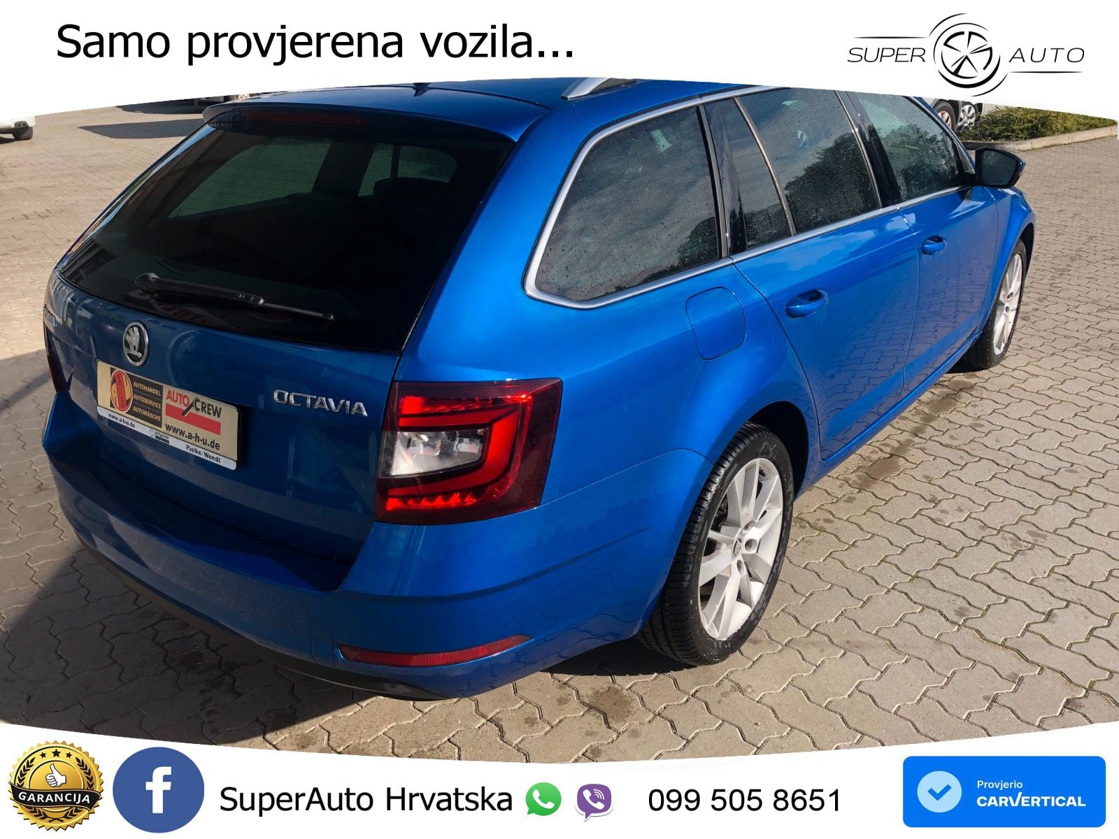 Škoda Octavia Combi 2.0 TDI (150 KS) DSG LED+GR SJED+ACC