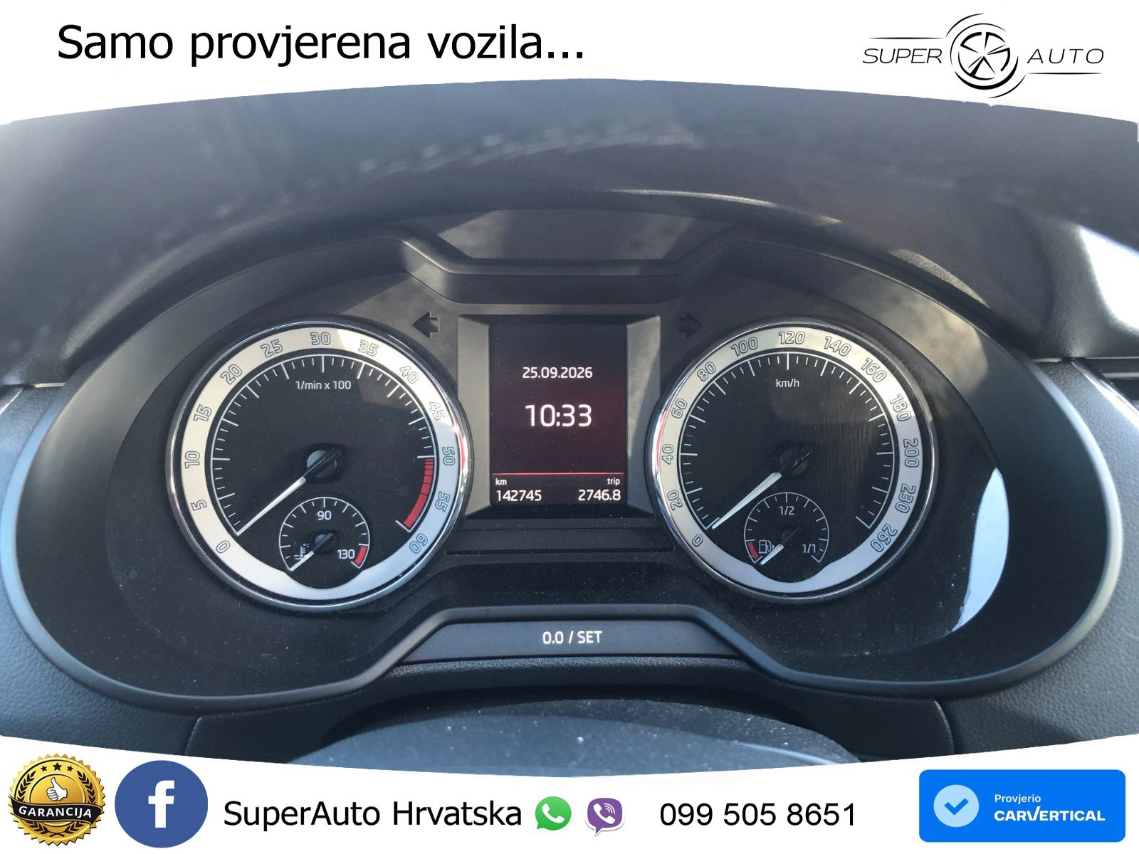 Škoda Octavia Combi 2.0 TDI (150 KS) DSG LED+GR SJED+ACC