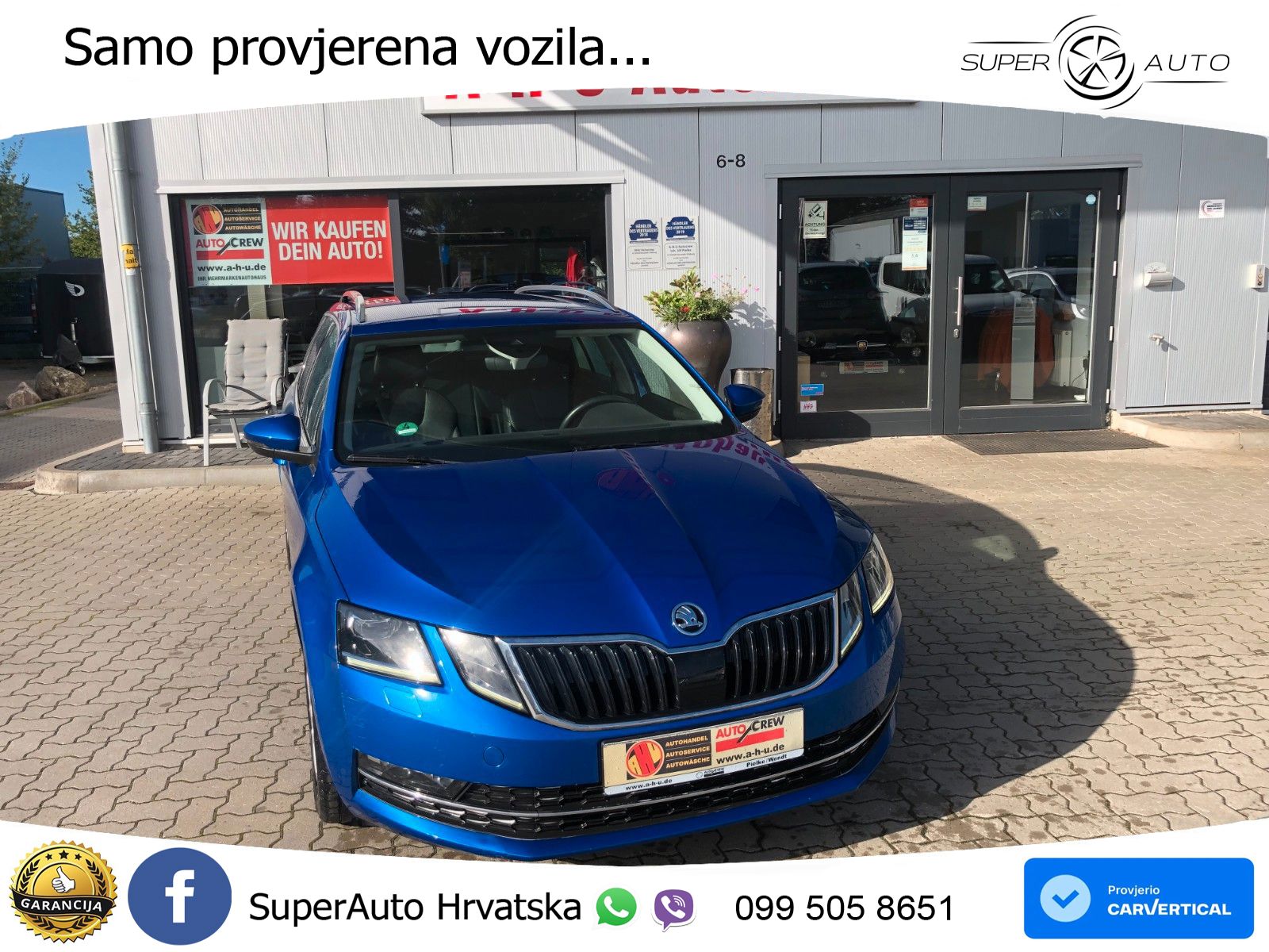 Škoda Octavia Combi 2.0 TDI (150 KS) DSG LED+GR SJED+ACC