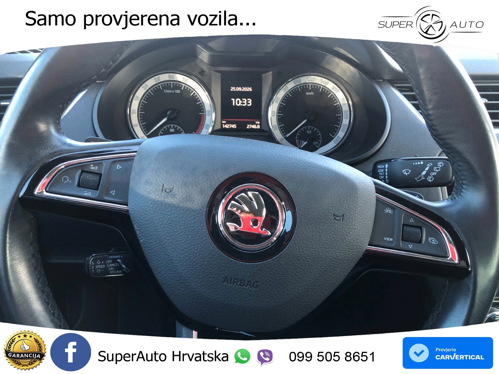 Škoda Octavia Combi 2.0 TDI (150 KS) DSG LED+GR SJED+ACC