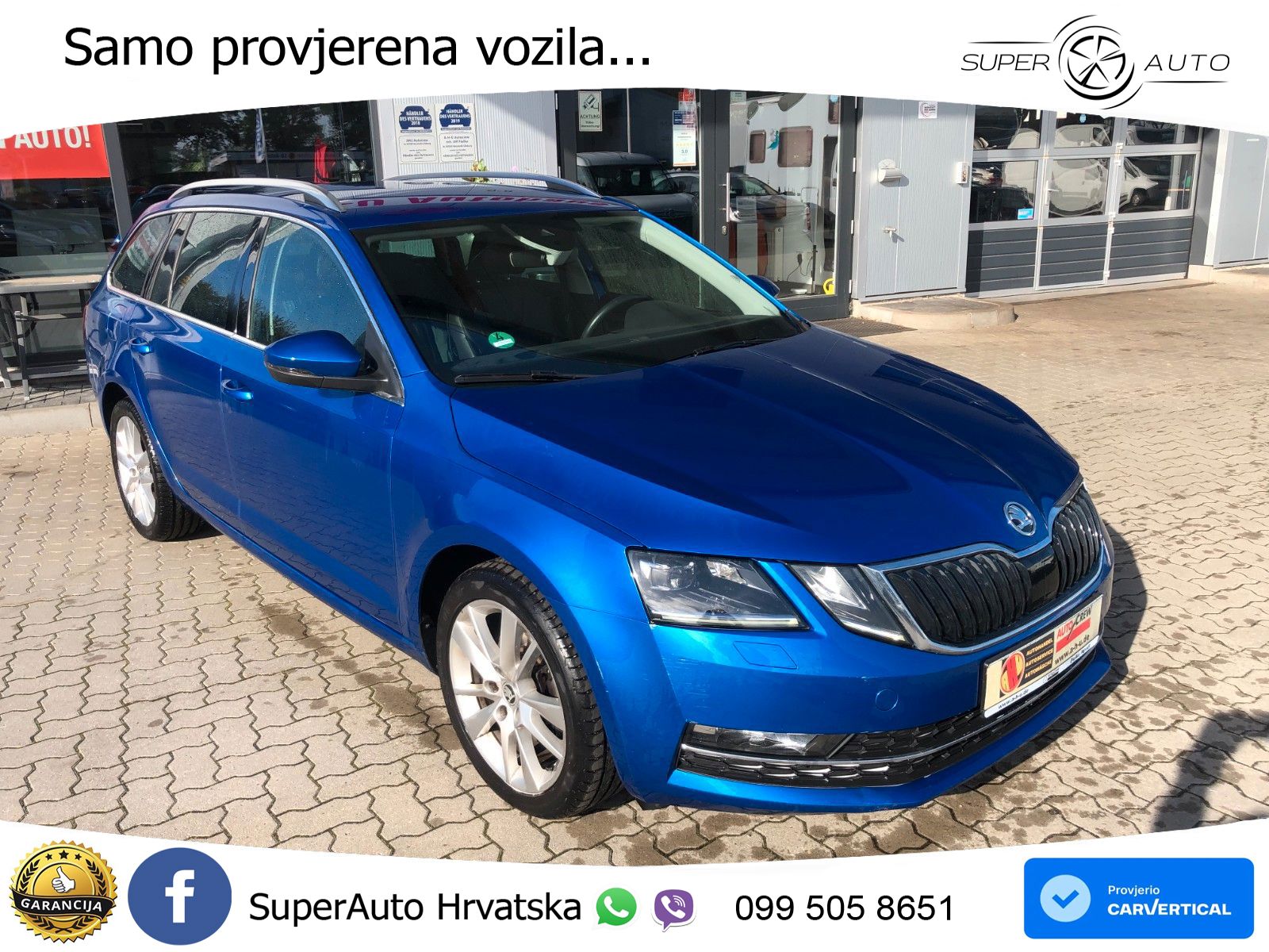 Škoda Octavia Combi 2.0 TDI (150 KS) DSG LED+GR SJED+ACC